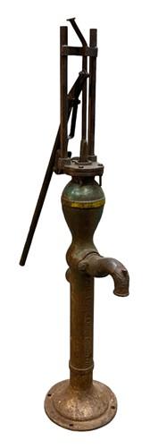 Well pump - Well Water Pump, Cast Iron Cistern, Windmill Pitcher Pump, Patel Foundry, GF by The Old Grainery (cast iron, c...