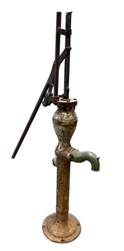 Well pump - Well Water Pump, Cast Iron Cistern, Windmill Pitcher Pump, Patel Foundry, GI by The Old Grainery (cast iron, c...