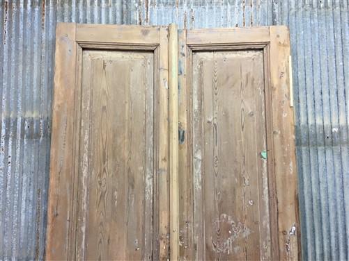 Door - Antique French Double Doors (37x91) Raised Panel Doors, European Doors A489 by The Old Grainery (antique doors, bar...
