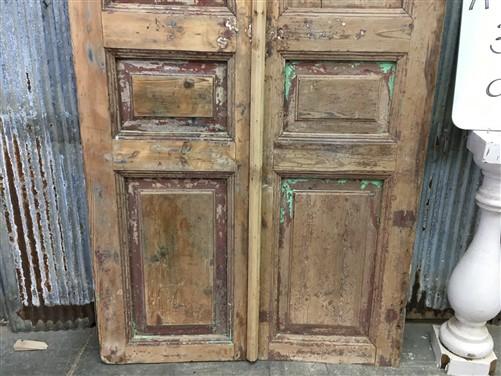 Door - Antique French Double Doors (37x91) Raised Panel Doors, European Doors A489 by The Old Grainery (antique doors, bar...