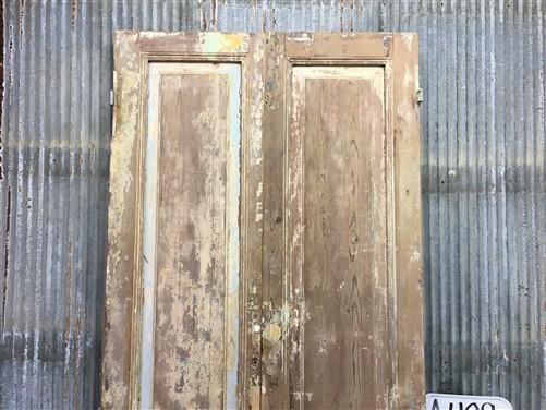 Door - Antique French Double Doors (37x91) Raised Panel Doors, European Doors A489 by The Old Grainery (antique doors, bar...