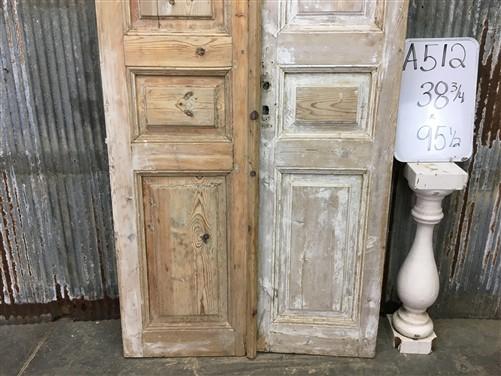 Door - Antique French Double Doors (38.75x95.5) Raised Panel Doors, European Doors A512 by The Old Grainery (antique doors...
