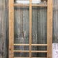 Antique French Single Door (33.5x84) 8 Pane Glass European Door H157