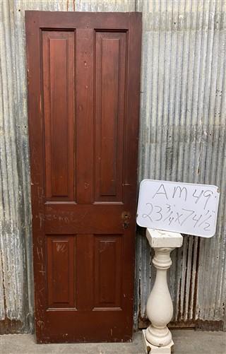 Doors - Vintage American Door (23.75x74.5), Single Pantry, Architectural Salvage, AM49 by The Old Grainery (4 panel door,...