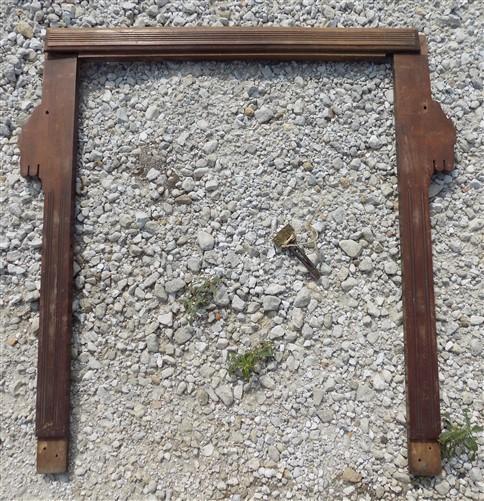 Mirror Frame - Decorative Mirror Frame Supports Dresser Wash Stand Vintage Furniture Parts, i by The Old Grainery (decorat...