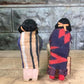 Skookum Dolls, Native American Indian, Chief Squaw Papoose, Canoe, Vintage Dolls