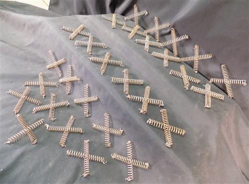 Spring Coils - 28 Bed Springs Vintage Place Holders Folk Arts Crafts Sign Nodders Flower Frog, by The Old Grainery (art, b...