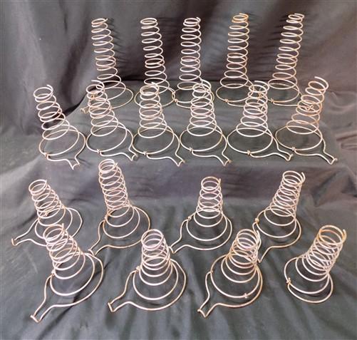 Spring Coils - 22 Bed Springs Vintage Place Holders Folk Arts Crafts Sign Nodders Flower Frog a by The Old Grainery (arts,...