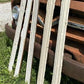 Reclaimed Wood - 5 Wood Trim Pieces, Architectural Salvage, Reclaimed Vintage Wood Baseboard A94 by The Old Grainery (base...