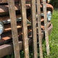 Reclaimed Wood - 5 Wood Trim Pieces, Architectural Salvage, Reclaimed Vintage Wood Baseboard A94 by The Old Grainery (base...