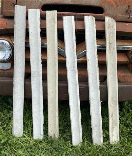 Crown Molding - 6 Wood Trim Pieces, Architectural Salvage, Reclaimed Vintage Crown Molding A43 by The Old Grainery (barn w...