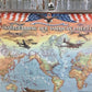 Wall Art - Safeguarding Our American Liberty, World War II Map, Lambert Guenther, 1941 by The Old Grainery (American Amy,...