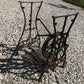 Treadle base - Treadle Sewing Machine, Cast Iron Base, Industrial Age Singer Steampunk QB, by The Old Grainery (Antique Or...