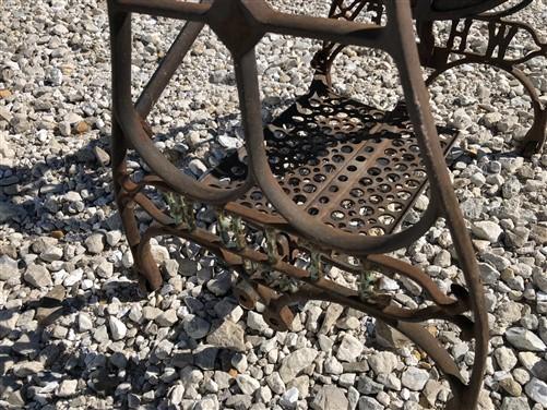 Treadle base - Treadle Sewing Machine, Cast Iron Base, Industrial Age Singer Steampunk QB, by The Old Grainery (Antique Or...