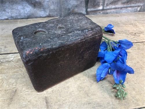 12.5 Lb Anvil Ferrier Swage, Blacksmith Forge Tool, Windmill Weight Doorstop,