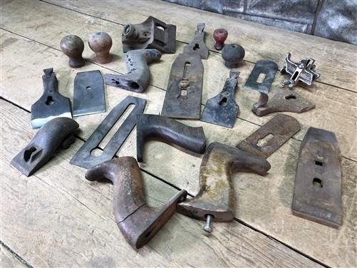 Wood planes - Wood Plane Replacement Parts, Vintage Woodworking Tool Frogs Parts Repair F, by The Old Grainery (blades, fr...