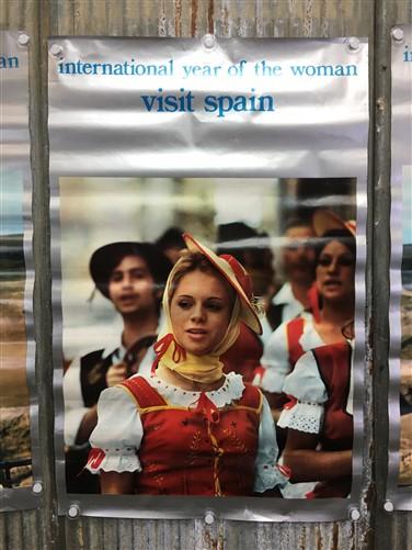 International Year of the Woman, Visit Spain, 3 Vintage Travel Poster, 1975