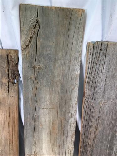Barn Wood - 4 Barn Wood Harwood Pine Planks, Wall Siding Panels, Weathered Rustic Lumber b, by The Old Grainery (barn sidi...