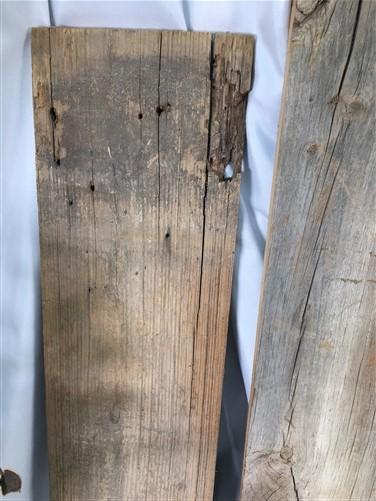 Barn Wood - 4 Barn Wood Harwood Pine Planks, Wall Siding Panels, Weathered Rustic Lumber b, by The Old Grainery (barn sidi...