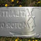 Atlantic NC motor oil sign - Atlantic NC Motor Oil Sign, Tin Advertising Sign, Motor Oil, Gasoline & Oil Sign by The Old G...