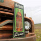 Drink DeeLight Soda Sign, Tin Advertising Sign, Soda Pop Soft Drink Sign