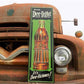 Drink DeeLight Soda Sign, Tin Advertising Sign, Soda Pop Soft Drink Sign