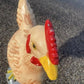 Metal rooster - Large Hen Garden Statue, Farm Animal Yard Decor, Rustic Chicken Outdoor Figure by The Old Grainery (bird s...