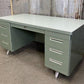 Desk - Vintage Mid Century Desk Home Office Furniture Desk with Drawers, Student Desk C by The Old Grainery (Executive des...