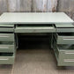 Desk - Vintage Mid Century Desk Home Office Furniture Desk with Drawers, Student Desk C by The Old Grainery (Executive des...