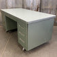 Desk - Vintage Mid Century Desk Home Office Furniture Desk with Drawers, Student Desk C by The Old Grainery (Executive des...