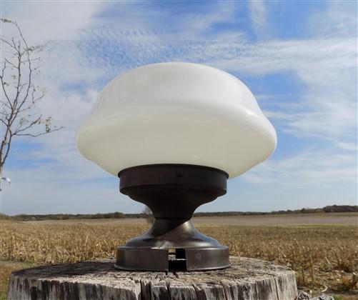 Ceiling light - Church Ceiling Mount Light Fixture, School Globe, Architectural Salvage, D, by The Old Grainery (Ceiling L...