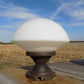 light fixture - Church Ceiling Mount Light Fixture, School Globe, Architectural Salvage, E, by The Old Grainery (Ceiling L...