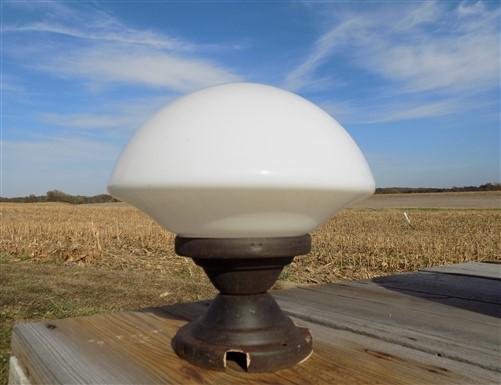 light fixture - Church Ceiling Mount Light Fixture, School Globe, Architectural Salvage, E, by The Old Grainery (Ceiling L...