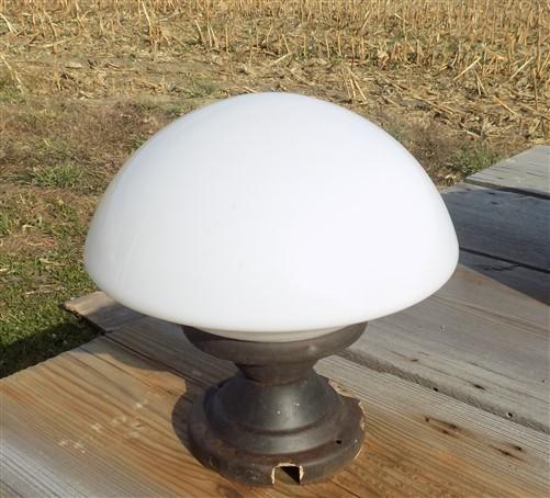 light fixture - Church Ceiling Mount Light Fixture, School Globe, Architectural Salvage, E, by The Old Grainery (Ceiling L...