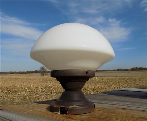 light fixture - Church Ceiling Mount Light Fixture, School Globe, Architectural Salvage, E, by The Old Grainery (Ceiling L...