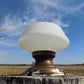 Church Ceiling Mount Light Fixture, School Globe, Architectural Salvage, F,
