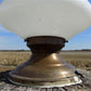 Church Ceiling Mount Light Fixture, School Globe, Architectural Salvage, F,