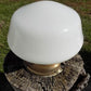 Church Ceiling Mount Light Fixture, School Globe, Architectural Salvage, F,