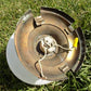 Church Ceiling Mount Light Fixture, School Globe, Architectural Salvage, F,