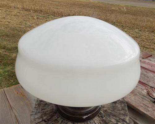 Church Ceiling Mount Light Fixture, School Globe, Architectural Salvage, G,