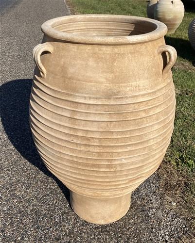 greek style plant pots Greek Pottery, Greek Olive Jar, 3 Handle Olive Jar, Outdoor Planter Te – The Old Grainery