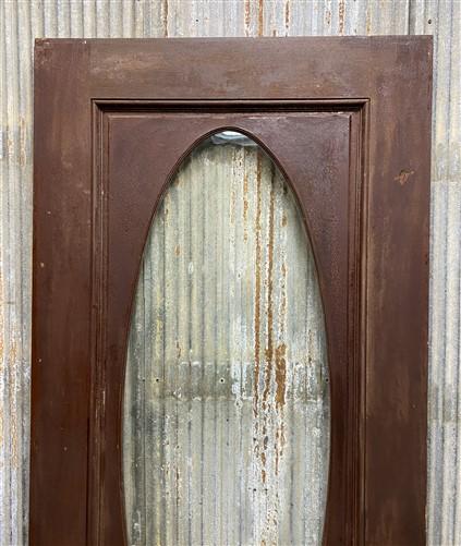Vintage American Door, Single Oval Pane, (36x84), Interior Exterior Door, AM52
