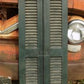 Shutters - Lot Wood Shutters Victorian Window Louver Plantation Door Mission Vintage, B37 by The Old Grainery (Any Room, A...