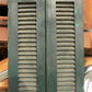 Shutters - Lot Wood Shutters Victorian Window Louver Plantation Door Mission Vintage, B37 by The Old Grainery (Any Room, A...