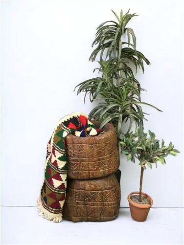 Planter - Rustic Wood Planter, Wood Stumps, Round Wooden Flower Pot, Natural Wood Decor, I by The Old Grainery (accent, Br...