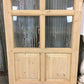 Arched French Single Door (36x80.75) 6 Pane Glass European Styled Door Q2