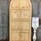 Arched French Single Door (36x80.5) European Styled Door, Panel Door T2