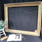 Ornate Gold Gesso Wood Picture Frame, Vintage Victorian Mirror Portrait Frame, B
