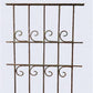 Fence Panel - Wrought Iron Fence Panel, Architectural Salvage Grate, Garden Art, Vintage, A35 by The Old Grainery (26 in,...