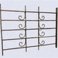 Fence Panel - Wrought Iron Fence Panel, Architectural Salvage Grate, Garden Art, Vintage, A35 by The Old Grainery (26 in,...